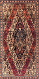 Antique Hand Made Kashan Persian Rug