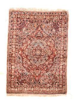 Antique Hand Made Tabriz Haji Jalili Persian Rug