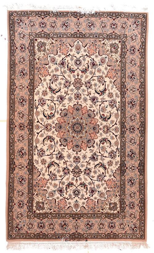 Hand Made Isfahan Persian Rug