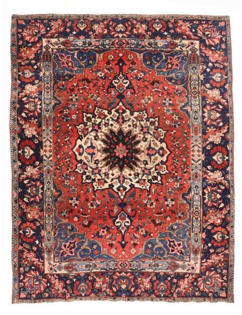 Antique Hand Made Bakhtiari Persian Rug