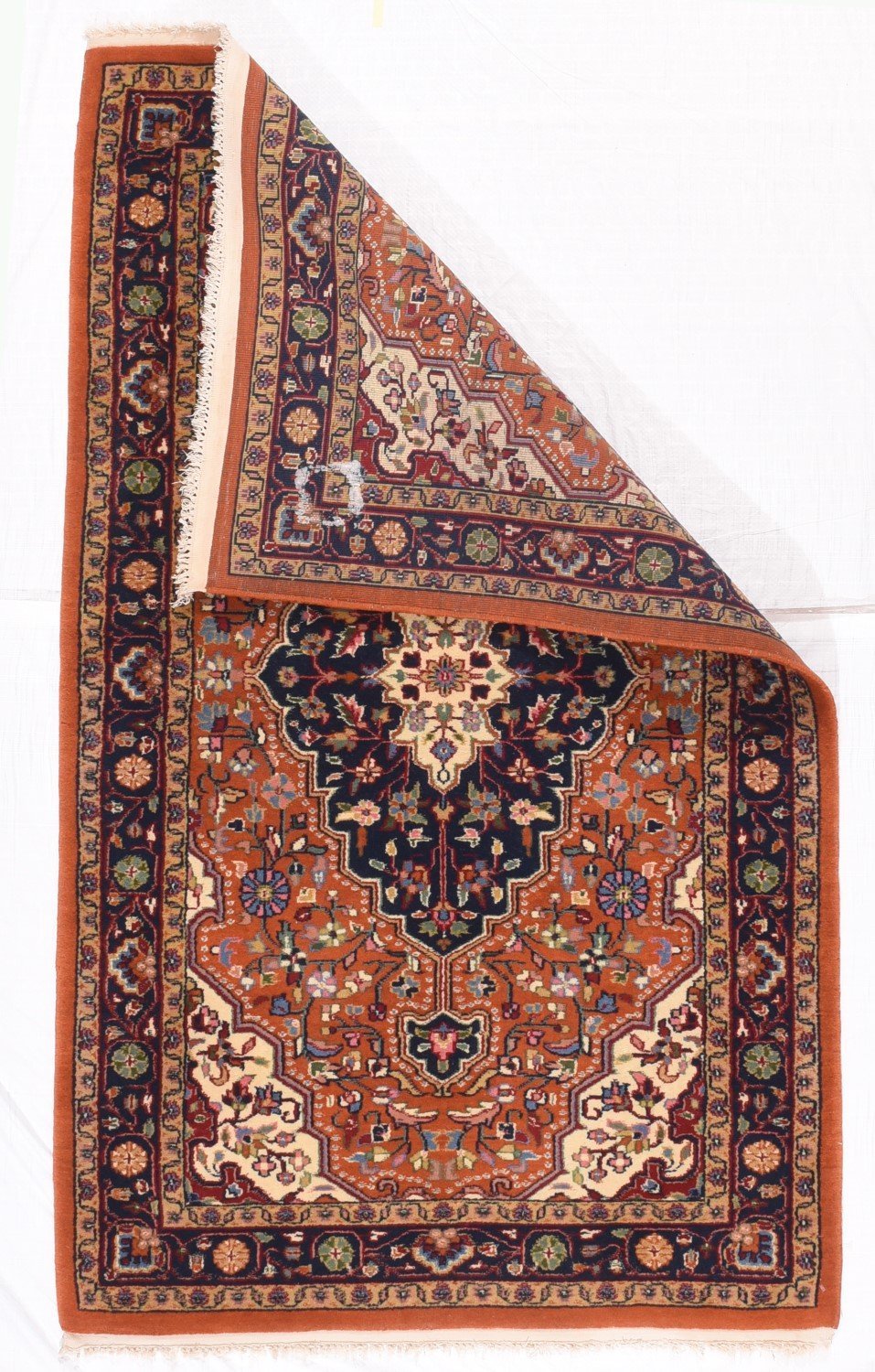 Hand Made Indo Tabriz Indian Rug