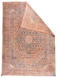 Antique Hand Made Tabriz Haji jalili Persian Rug