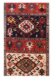 Antique Hand Made Kazak Russain Rug