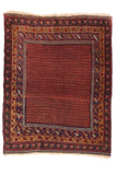 Antique Persian Afshar Rug, Size 3'9