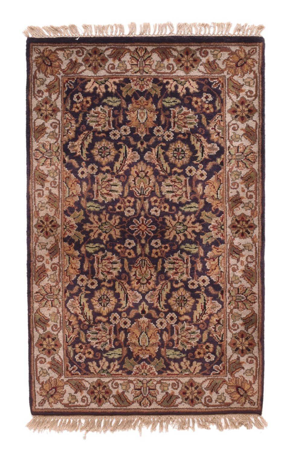 Hand Made Indo Kashan Indian Rug