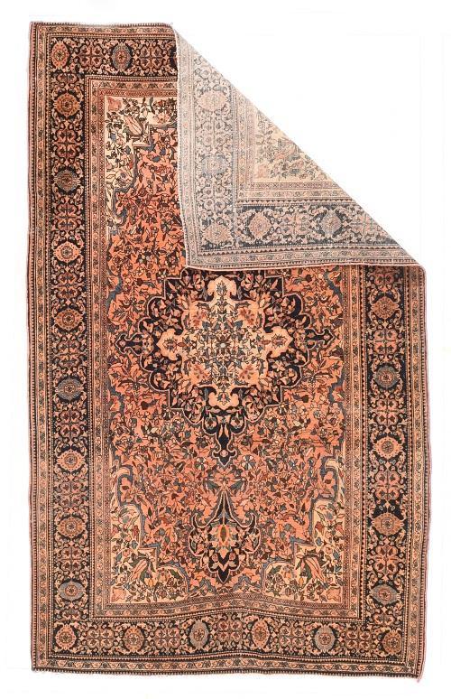 Antique Hand Made Farahan Sarouk Persian Rug