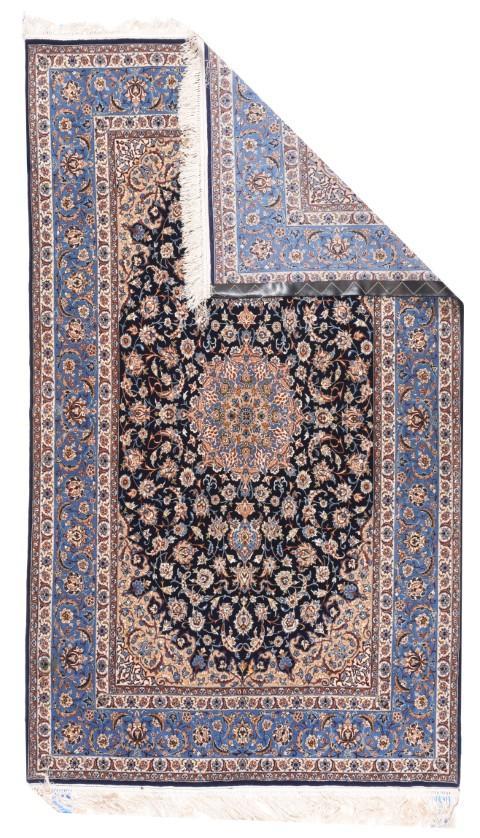 Semi Antique Hand Made Isfahan Persian Rug