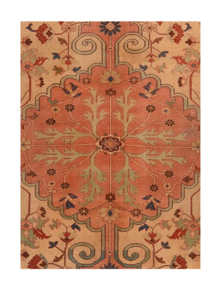 Antique Hand Made Serapi Persian Rug