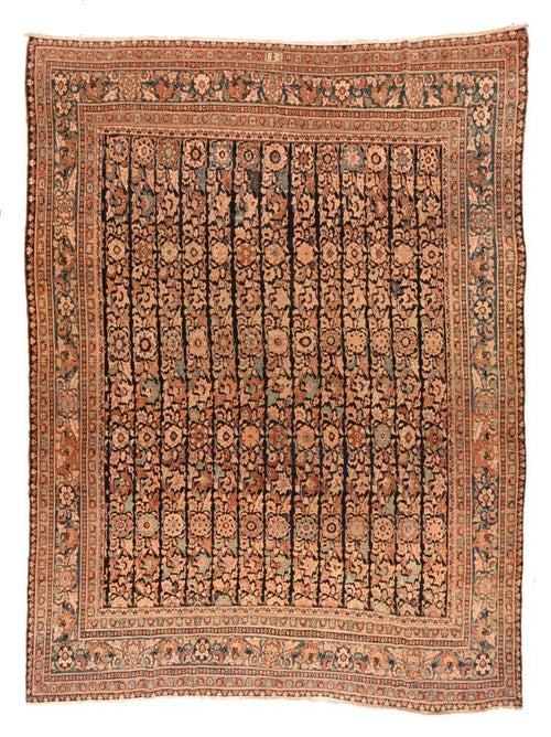 Antique Hand Made Tabriz Persian Rug