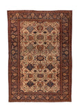 Antique Hand Made Farahan Sarouk Persian Rug