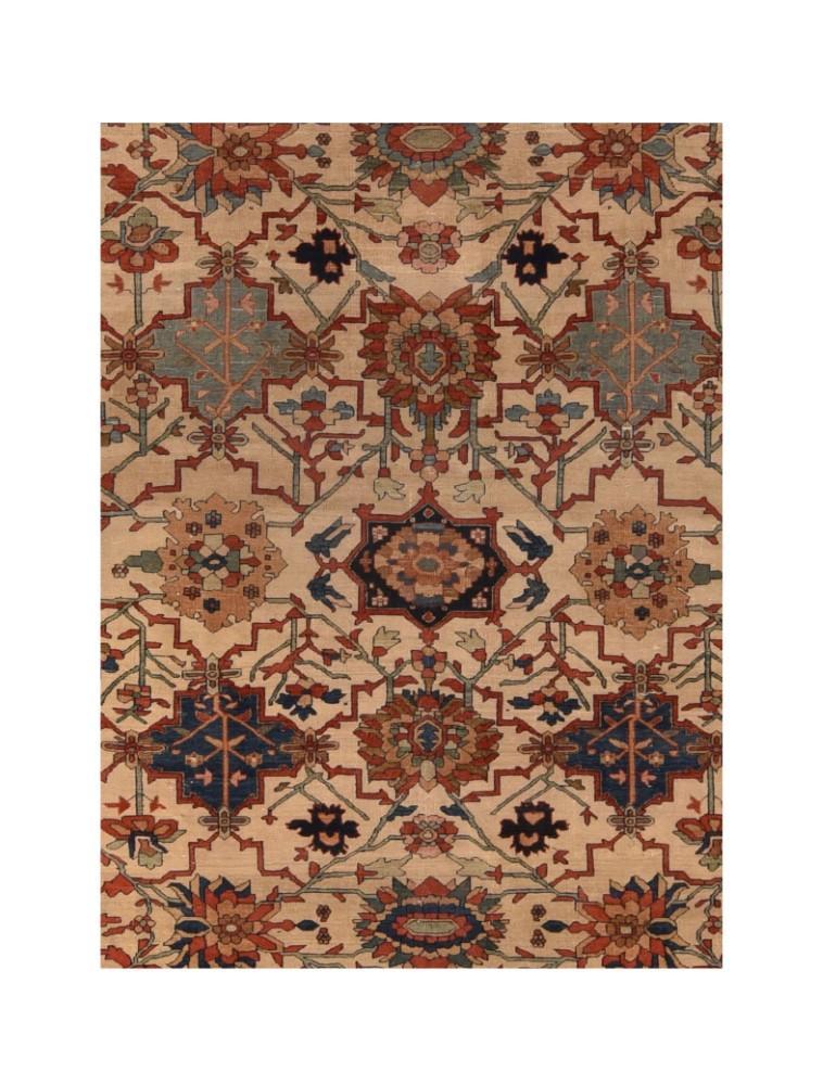 Antique Hand Made Farahan Sarouk Persian Rug