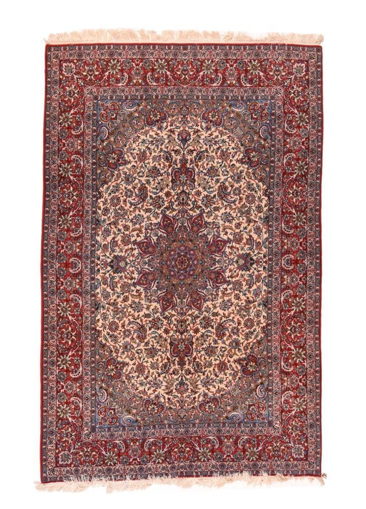 Antique Hand Made Isfahan Persain Rug