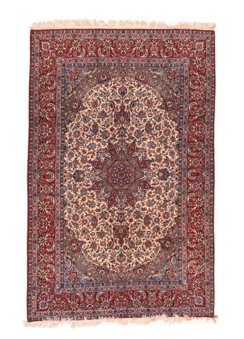 Antique Hand Made Isfahan Persain Rug