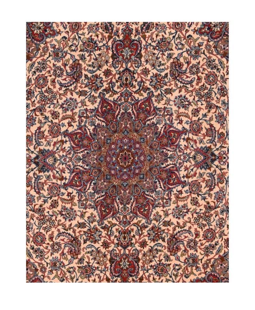 Antique Hand Made Isfahan Persain Rug