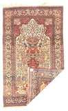 Antique Hand Made Isfahan Persian Rug