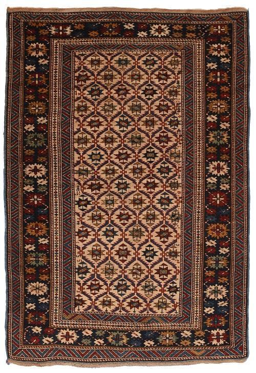 Antique Hand Made Shirvan Russian Rug